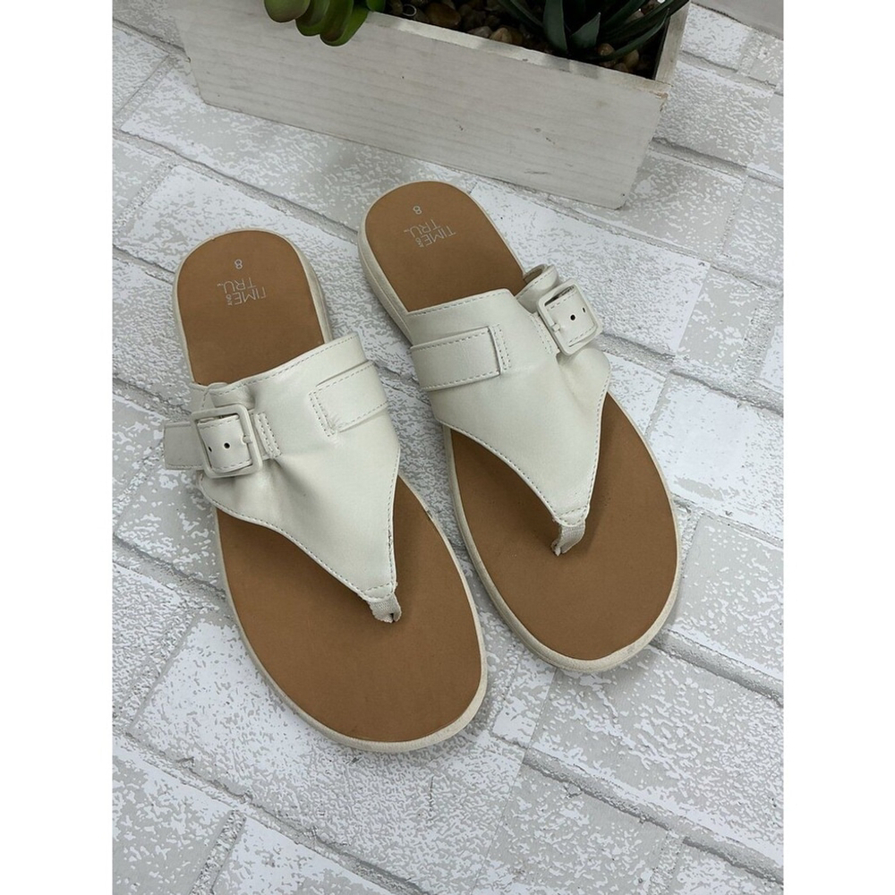 Time and tru sandals size 8